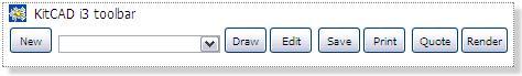 KitCAD i3 KGC r5 Toolbar