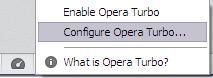 Opera Status Bar